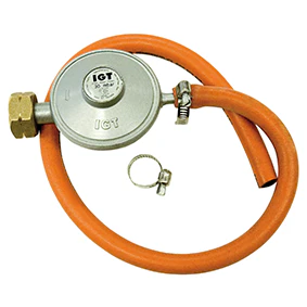 Gasdruckregler Die Niederlande mit Schlauch 30mbar - Image 3