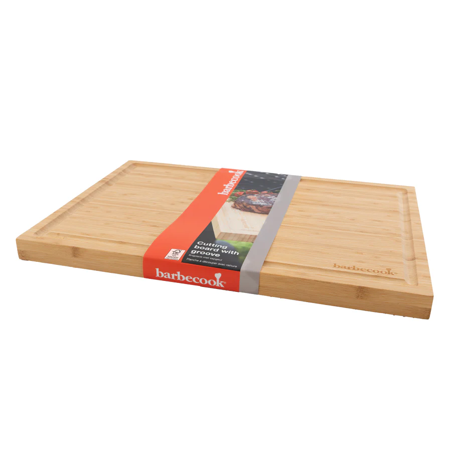 Schneidebrett aus Bambus mit Saftkanal 50x35x3cm FSC® - Image 9