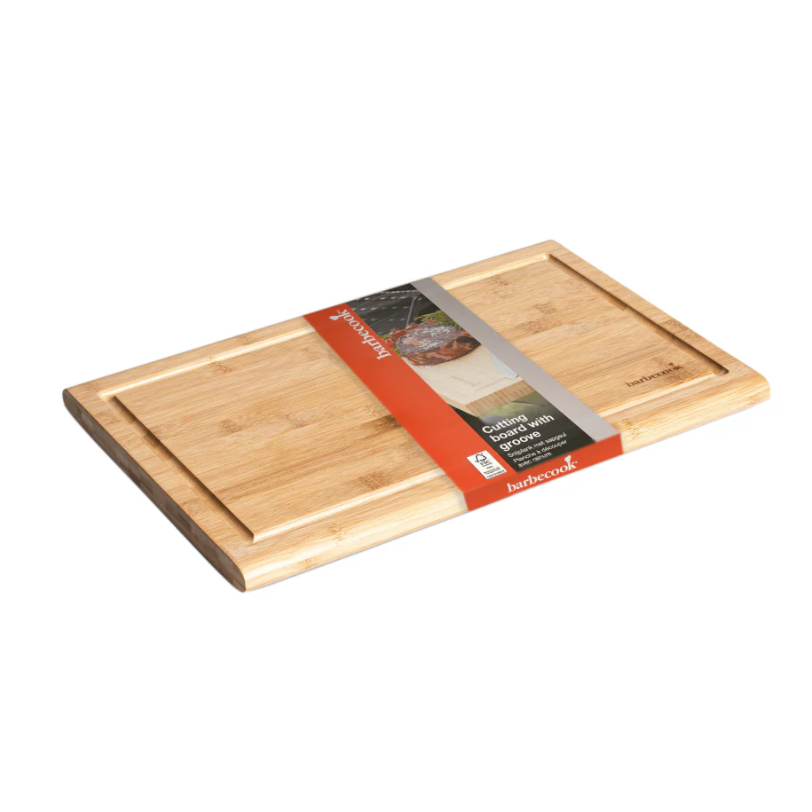 Schneidebrett aus Bambus mit Saftkanal 43x28x2cm FSC® - Image 9