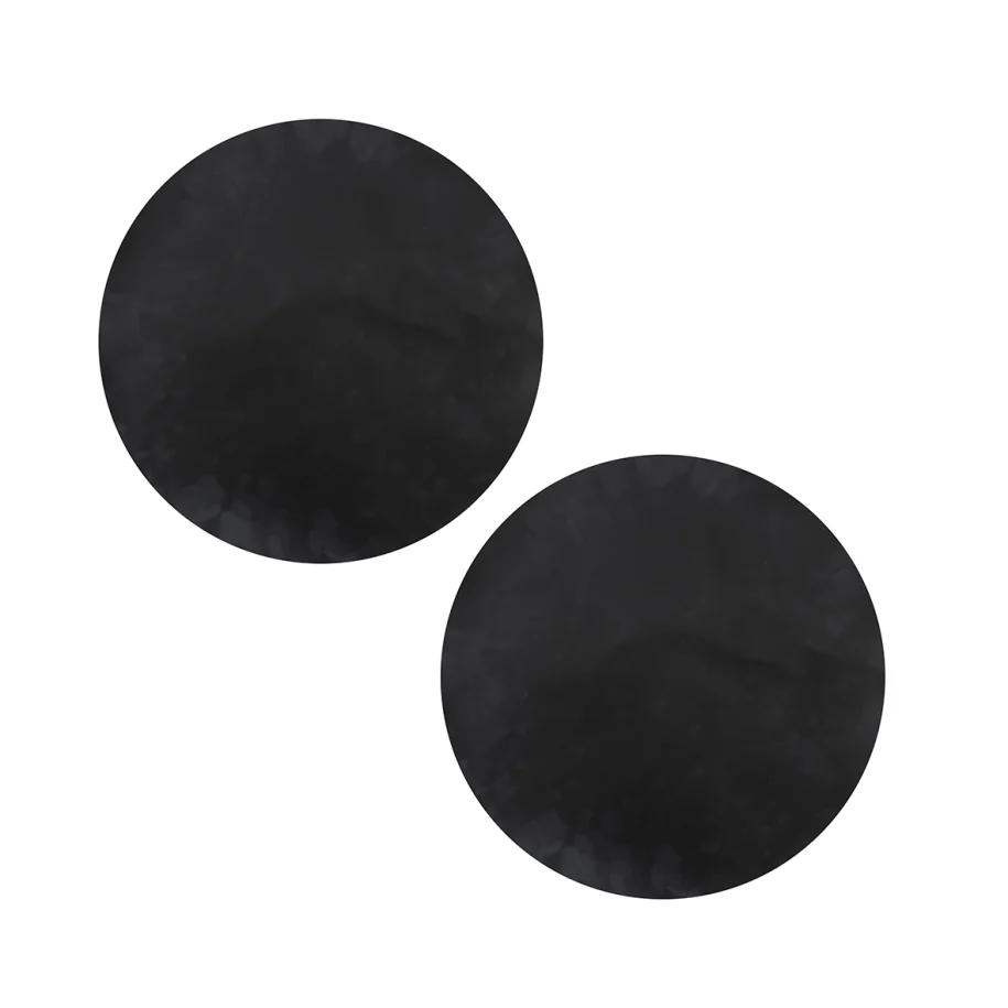 2er-Set Grillmatten Schwarz Ø 40cm - Image 3