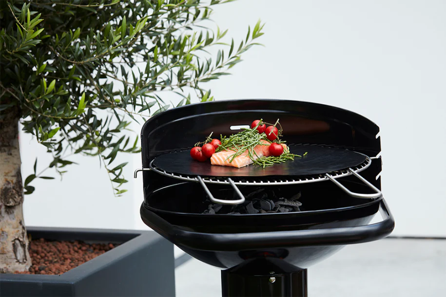 2er-Set Grillmatten Schwarz Ø 40cm - Image 4