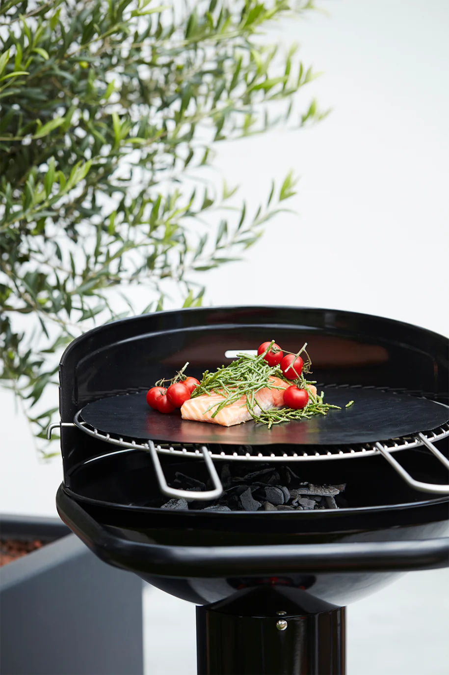 2er-Set Grillmatten Schwarz Ø 40cm - Image 5