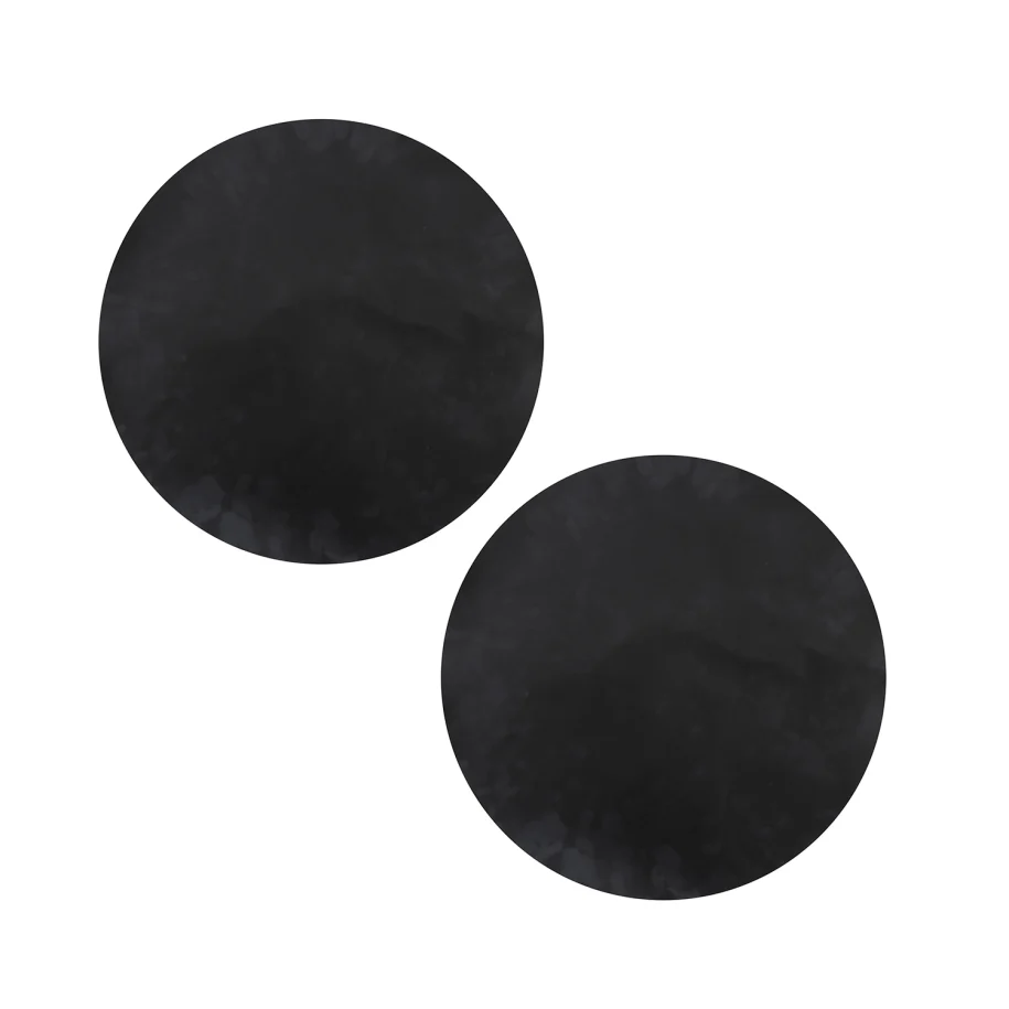 Satz von 2 Premium Grillmatten Schwarz Ø 32cm - Image 3