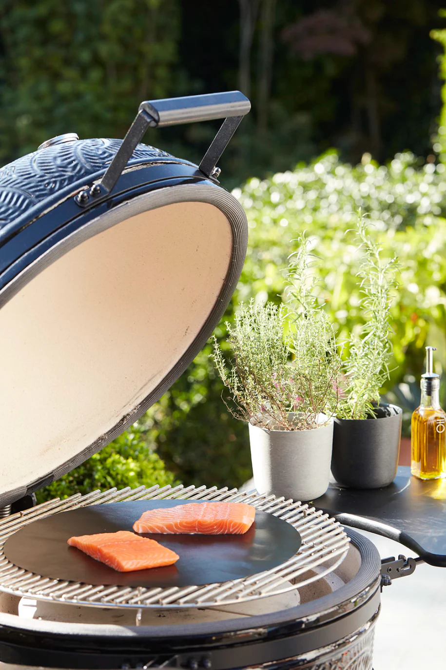 Satz von 2 Premium Grillmatten Schwarz Ø 32cm - Image 6