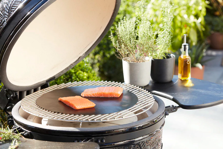 Satz von 2 Premium Grillmatten Schwarz Ø 32cm - Image 7