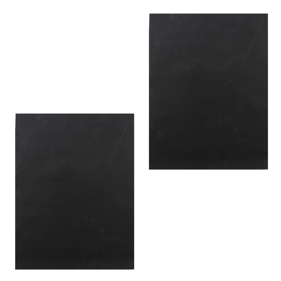 Satz von 2 Premium Grillmatten Schwarz 40x33cm - Image 2