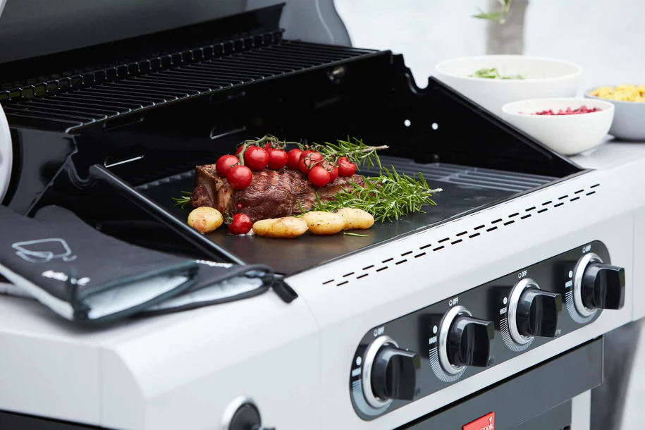 Satz von 2 Premium Grillmatten Schwarz 40x33cm - Image 5