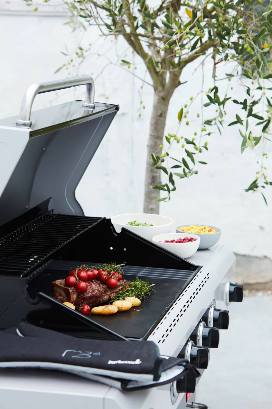 Satz von 2 Premium Grillmatten Schwarz 40x33cm - Image 6