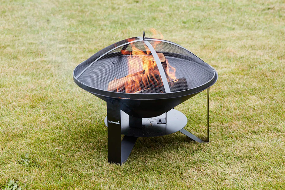 Funken-Schirm aus Stahl schwarz 62cm - Image 9