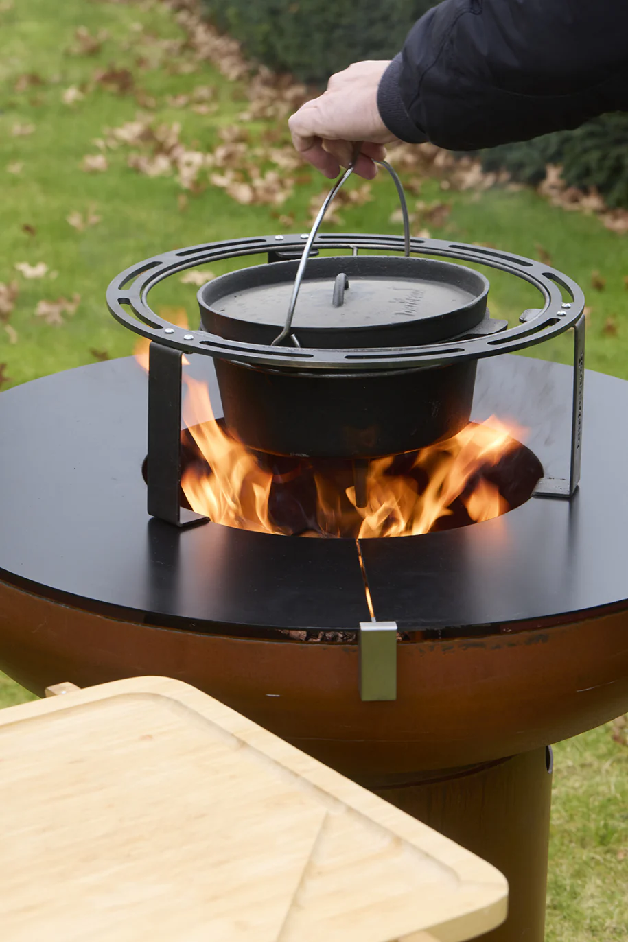 Dynamic Centre Wok- und Schmortopfhalter Ø 36cm - Image 9